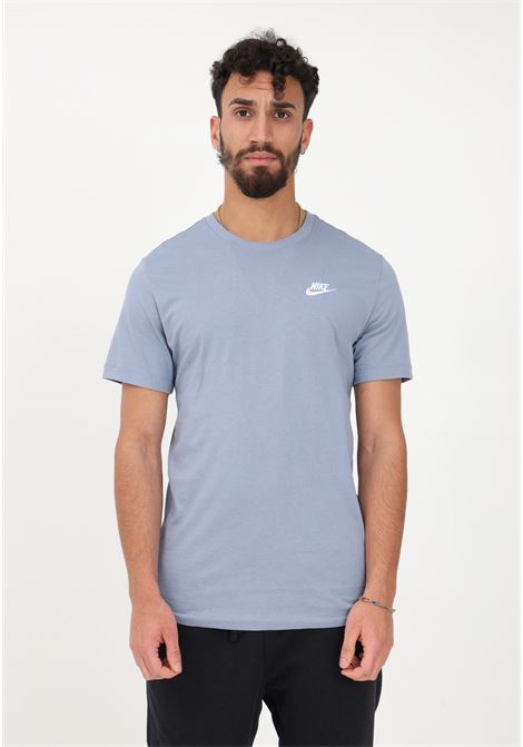 T-shirt Nike Sportswear Club celeste per uomo e donna NIKE | T-shirt | AR4997493