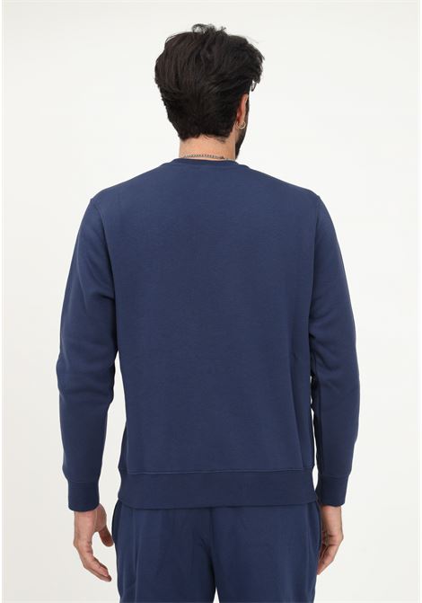 Blue unisex nike sportswear club fleece sweatshirt with logo embroidery on the front NIKE | BV2662410