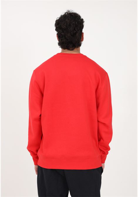 Red crewneck sweatshirt for men and women with logo embroidery NIKE | BV2662657