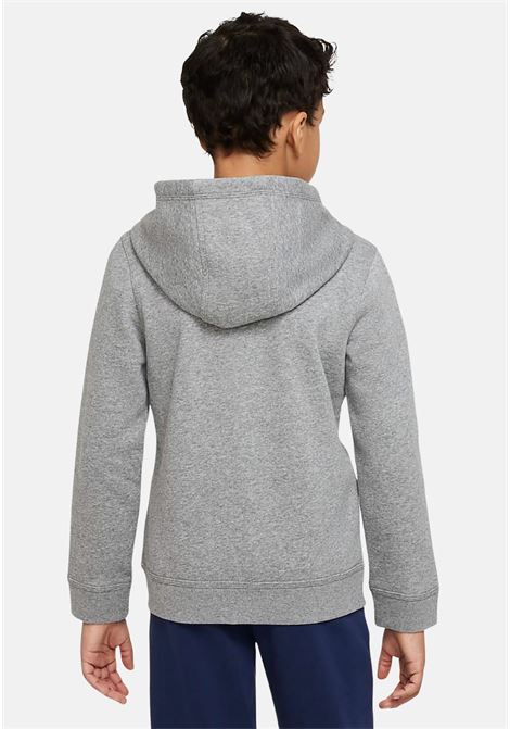 Grey Sportswear Club children?s sweatshirt with hood and full length zip NIKE | BV3699092