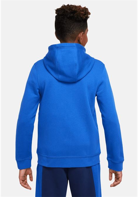 Felpa con zip Sportswear Club blu per bambino e bambina NIKE | Felpe | BV3699480