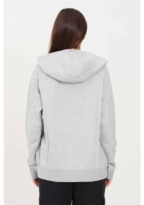 Grey women's hoodie by nike with maxi logo on the front NIKE | BV4126063