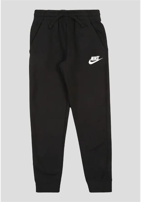 Black trousers for boys and girls with logo print NIKE | Pants | CI2911010