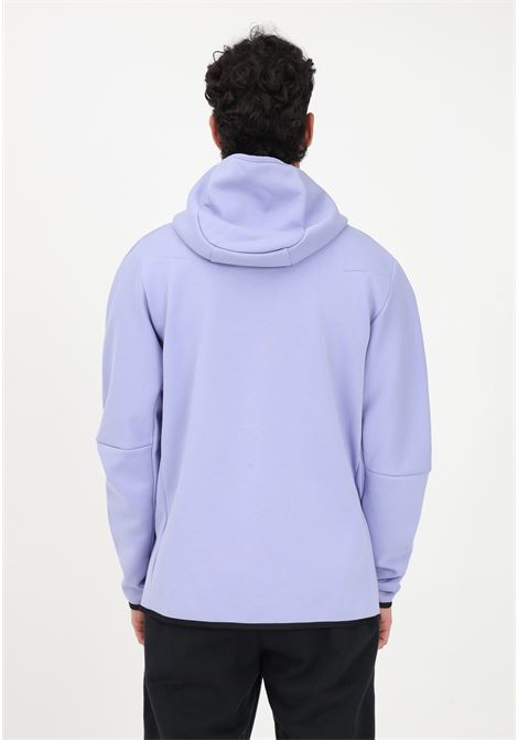 Purple men's sweatshirt with zip and logo NIKE | CU4489569