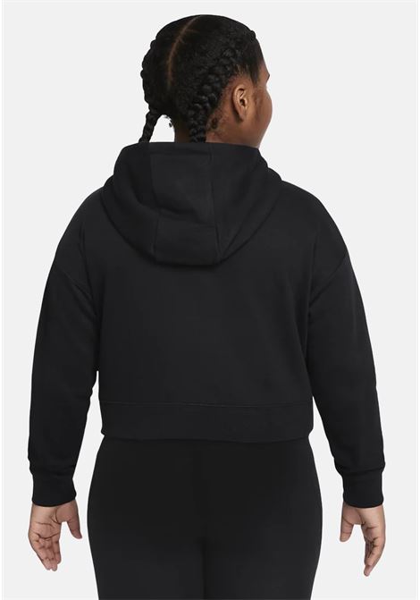 Black girl hoodie with logo print NIKE | Sweatshirt | DC7210010