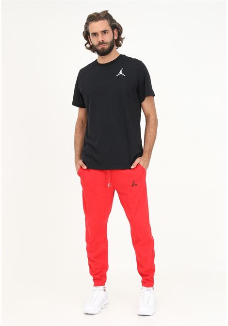 Pantalone sport con applicazione logo Jumpman rosso da uomo NIKE | Pantaloni | DJ0881612