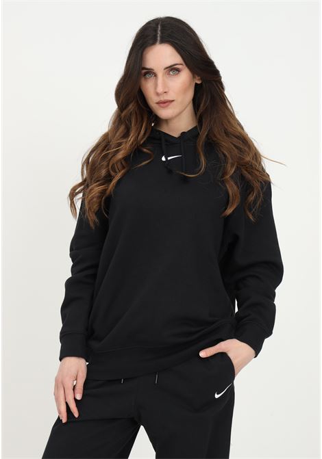 Black women's nike sportswear collection essentials hoodie NIKE | DJ7668010