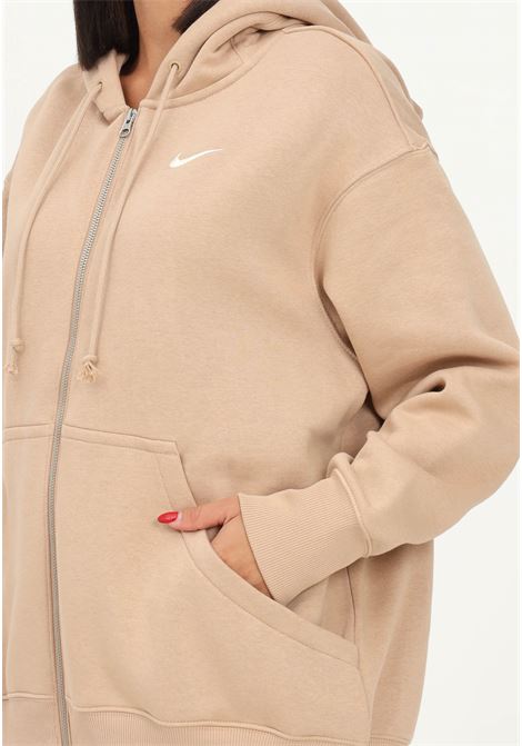 Oversize sweatshirt in cotton blend with zip and hood NIKE | DQ5758200