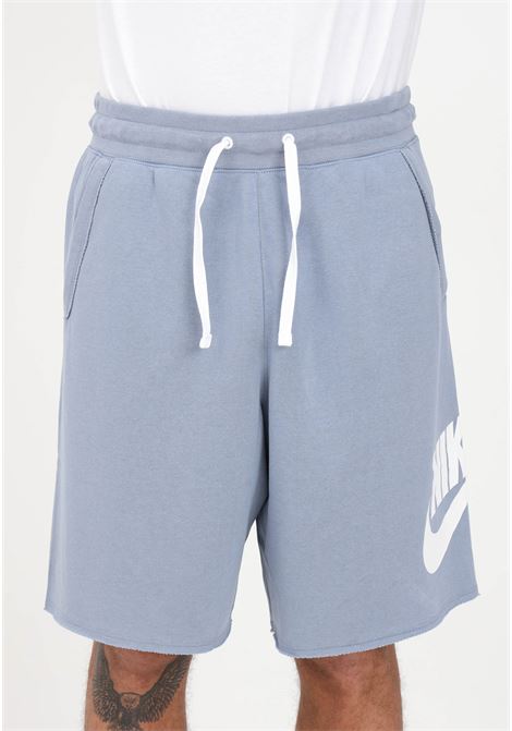 Shorts sportivo azzurro da uomo Nike Club Alumni NIKE | Shorts | DX0502493