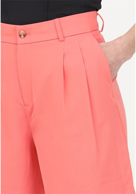 Womens high waisted peach pink casual shorts ONLY | Shorts | 15283912GEORGIA PEACH