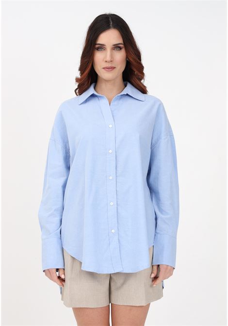 Light blue casual shirt for women ONLY | Shirt | 15284050LIGHT BLUE DENIM