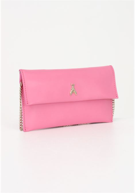 Pink women's clutch bag with Fly logo PATRIZIA PEPE | Bag | 2B0050/L011R784