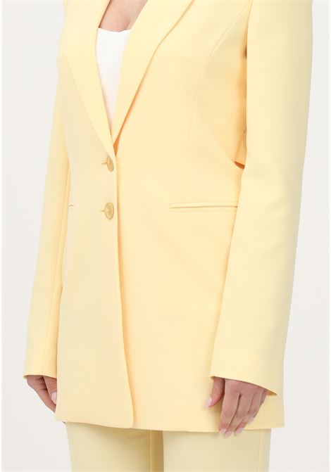 Elegant yellow jacket for women PATRIZIA PEPE | Blazer | 2S1461/A049Y433