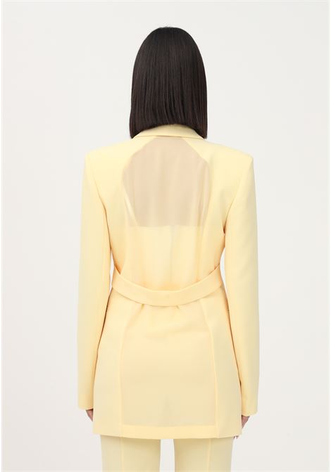 Elegant yellow jacket for women PATRIZIA PEPE | Blazer | 2S1461/A049Y433