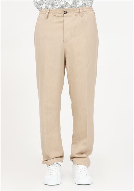 Pantalone elegante beige da uomo PATRIZIA PEPE | Pantaloni | 5P0502/A052B762