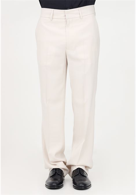 Pantalone elegante beige da uomo PATRIZIA PEPE | Pantaloni | 5P0507/A087W337