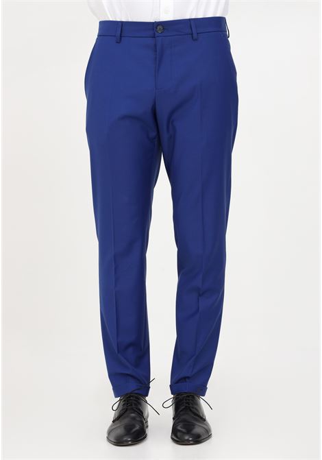 Pantalone elegante blu da uomo PATRIZIA PEPE | Pantaloni | 5PA429/A1WKC956