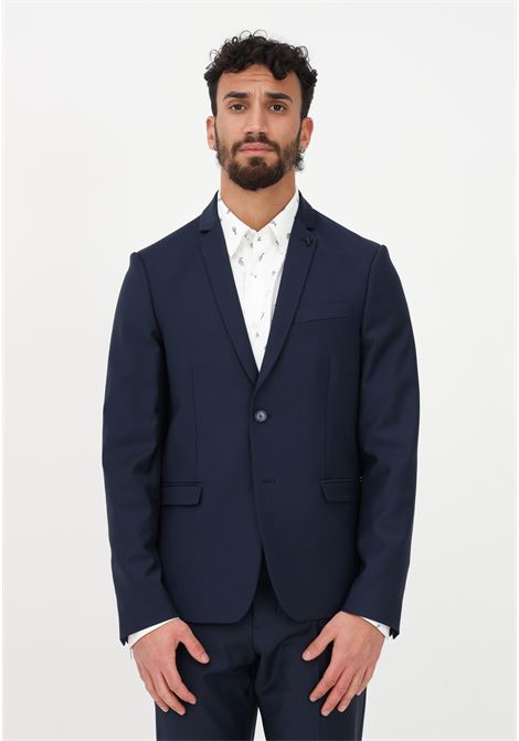 Elegant blue jacket for men PATRIZIA PEPE | Blazer | 5SA652/A1WKC166