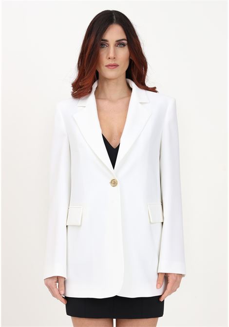 Elegant white jacket for women PINKO | Blazer | 100045-7624Z15