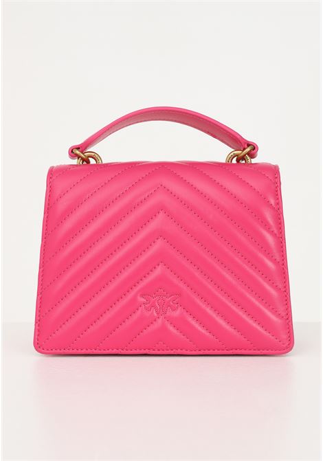 Women's Mini Love Bag Top Handle Light fuxia casual bag PINKO | Bag | 100071-A0GKN17Q
