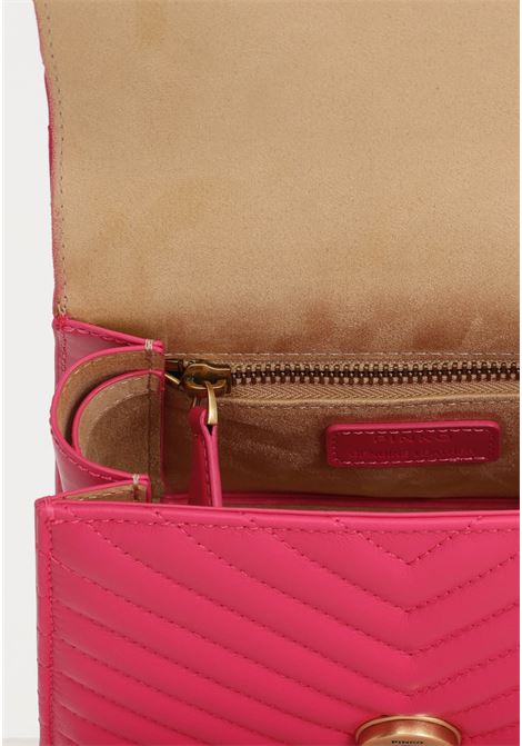Women's Mini Love Bag Top Handle Light fuxia casual bag PINKO | Bag | 100071-A0GKN17Q