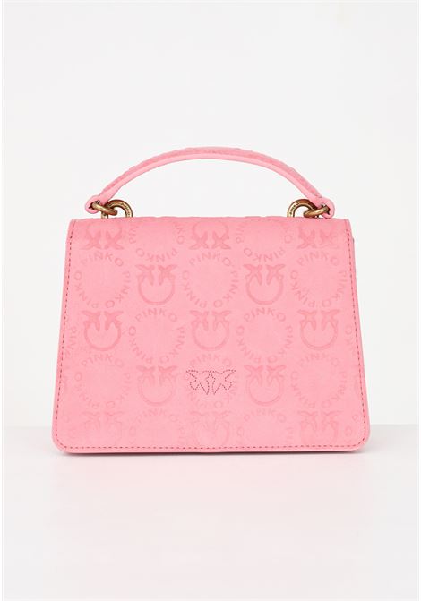Borsa casual rosa da donna Mini Love Bag Top Handle Mini Light PINKO | Borse | 100071-A0ND.