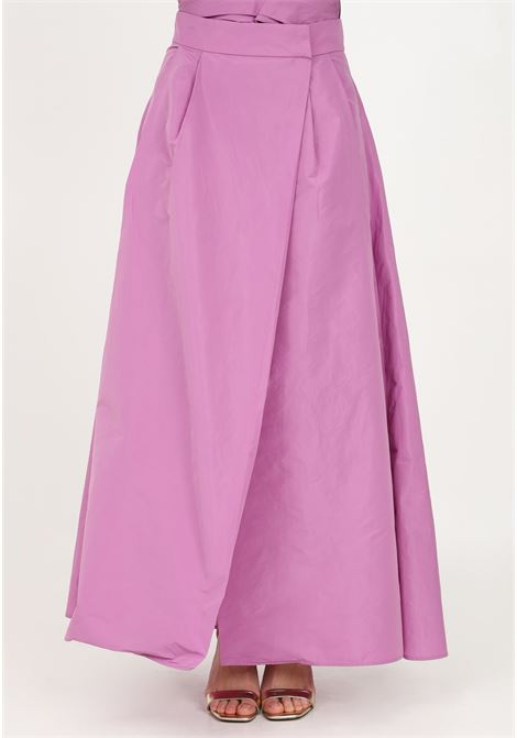 Women?s long skirt in technical faille  PINKO | Skirt | 100543-Y3LEY25