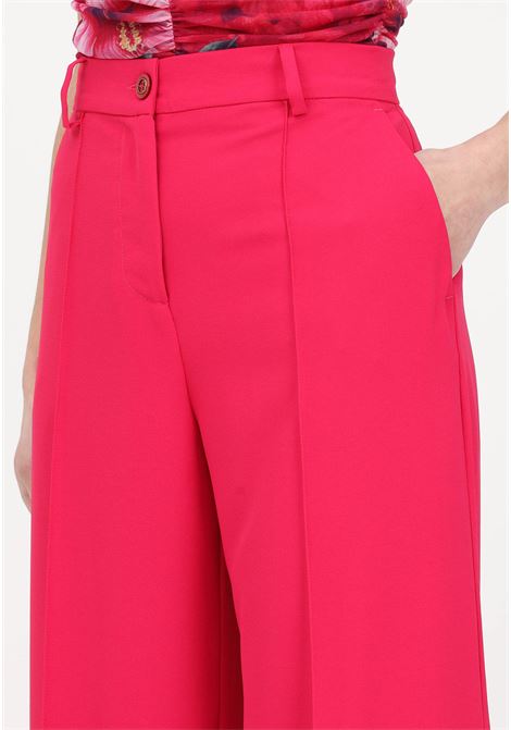 Pantalone elegante wide-leg fuxia da donna PINKO | Pantaloni | 100897-A0MPP87