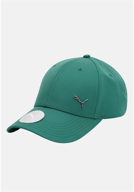 Berretto verde per uomo e donna con patch metallica puma PUMA | Cappelli | 02126956