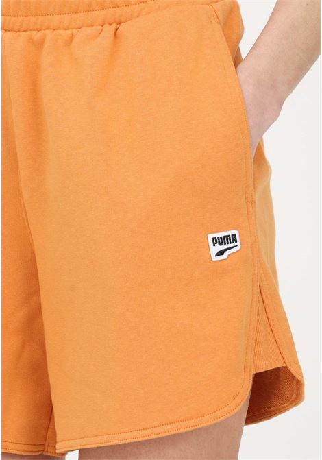Orange sports shorts for women PUMA | Shorts | 53836130