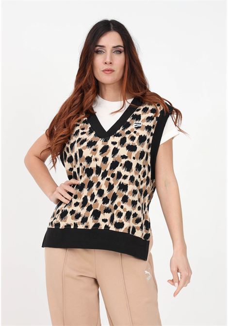 Spotted Downtown Printed vest for women PUMA | Gilet | 53836988