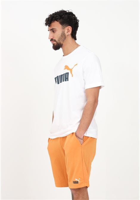 Shorts sportivo ESS Col 10'' arancione da uomo PUMA | Shorts | 58676630