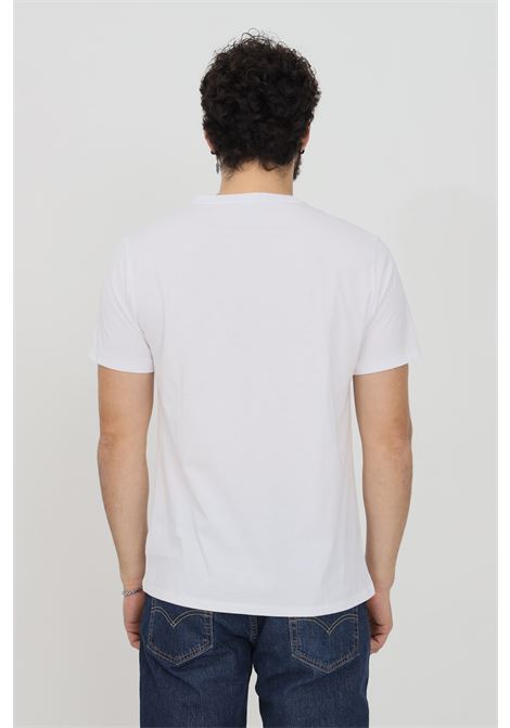 T-shirt casual bianca da uomo con logo RALPH LAUREN | T-shirt | 714862615006.