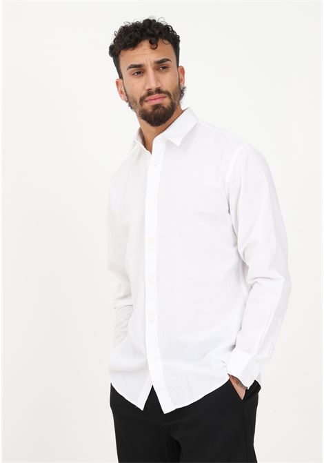 Camicia elegante bianca da uomo SELECTED HOMME | Camicie | 16079056WHITE