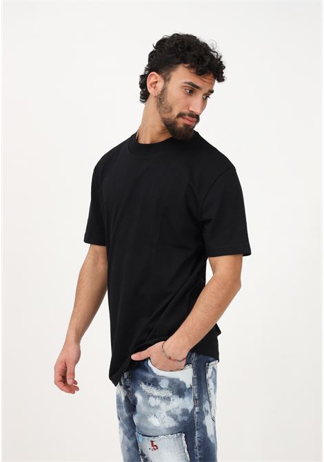 Men's Black Casual T-Shirt SELECTED HOMME | T-shirt | 16077385BLACK