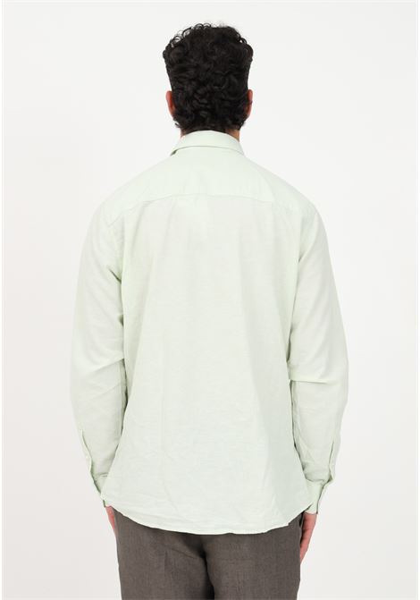 Green dress shirt for men SELECTED HOMME | Shirt | 16079056VETIVER