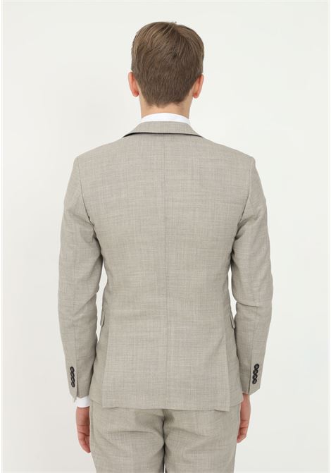 Elegant beige men's jacket SELECTED HOMME | Blazer | 16079926SAND