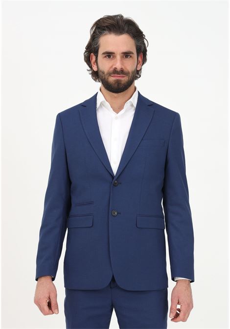 Elegant blue jacket for men SELECTED HOMME | Blazer | 16087868BLUE DEPTHS