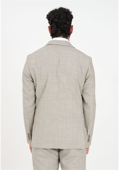 Elegant beige men's jacket SELECTED HOMME | Blazer | 16087870SAND
