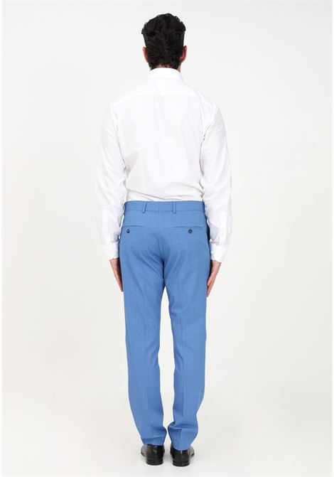 Pantalone elegante azzurro da uomo SELECTED HOMME | Pantaloni | 16088564BRIGHT COBALT