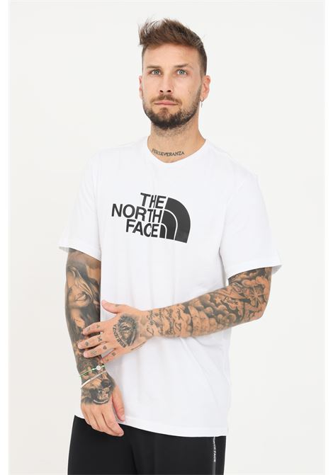 T-shirt casual bianca da uomo con maxi stampa logo THE NORTH FACE | T-shirt | NF0A2TX3FN41FN41