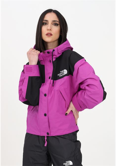 Purple women's windbreaker with logo THE NORTH FACE | NF0A3XDCLV11LV11