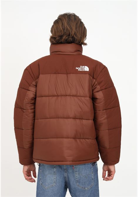 Brown bomber jacket for men and women with logo embroidery THE NORTH FACE | NF0A4QYZ6S216S21