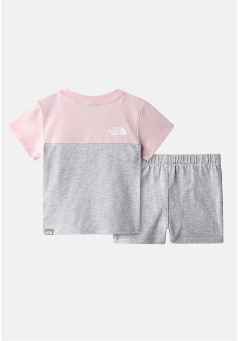 Pink baby outfit with logo print and color block motif THE NORTH FACE |  | NF0A828NRS41RS41