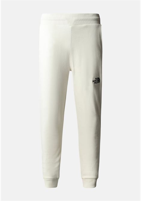White sports trousers for boys and girls with logo THE NORTH FACE | Pants | NF0A82EI9B819B81