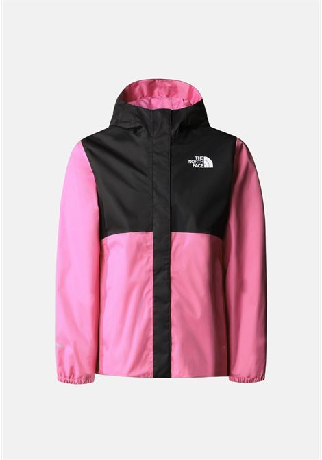 Antora windbreaker with fuchsia hood for girls THE NORTH FACE | NF0A82TBLV71LV71
