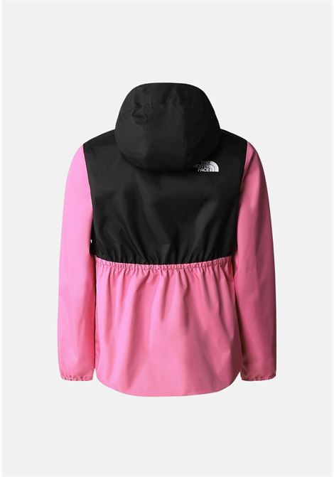 Antora windbreaker with fuchsia hood for girls THE NORTH FACE | NF0A82TBLV71LV71