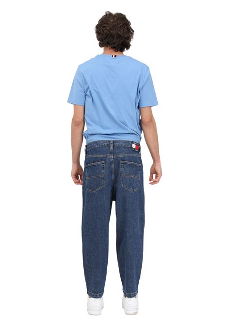 Jeans in denim scuro da uomo Tapered TOMMY HILFIGER | Jeans | DM0DM156361BJ1BJ