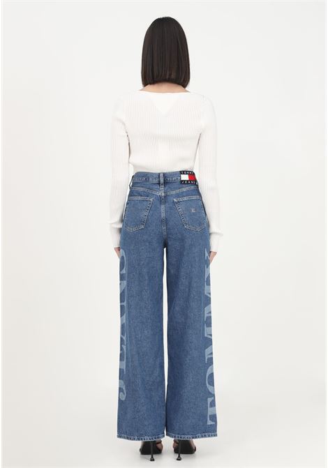 Jeans in denim da donna con logo Tommy Jeans TOMMY HILFIGER | Jeans | DW0DW148051A51A5