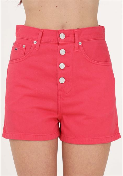 Shorts casual fuxia da donna TOMMY HILFIGER | Shorts | DW0DW15607TJNTJN